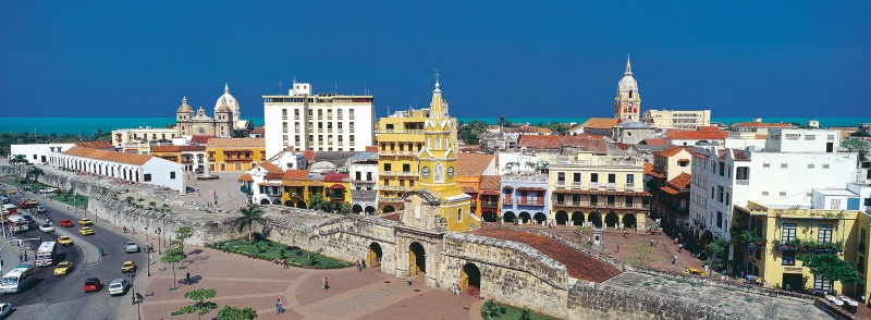 Cartagena panarama Colombia Llama Travel