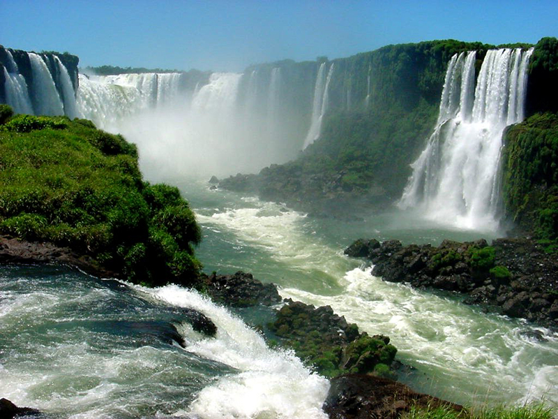 Iguazu Falls Brazil Argentina Llama Travel