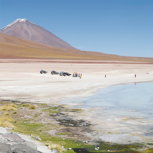 Laguna Blanca Bolivia overland