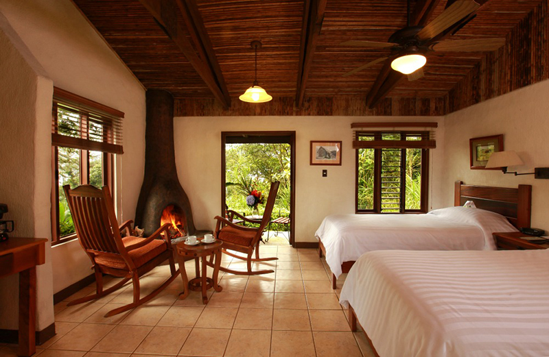 Room Villa Blanca Cloud Forest Lodge Costa Rica Llama Travel