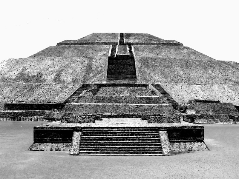 Teotihuacan Mexico City Llama Travel