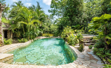 Pool Area, Quinta Cha Nab Nal, Palenque, Mexico