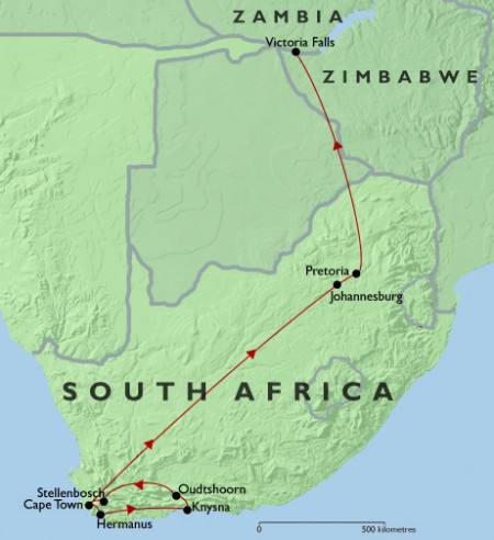 Cape Town & The Garden Route + Rovos Rail + Victoria Falls
