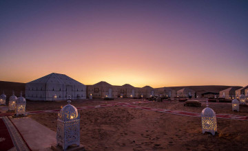 Sunset, Azawad Desert Camp