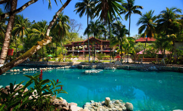 Chan-Kah Resort Pool, Palenque, Mexico