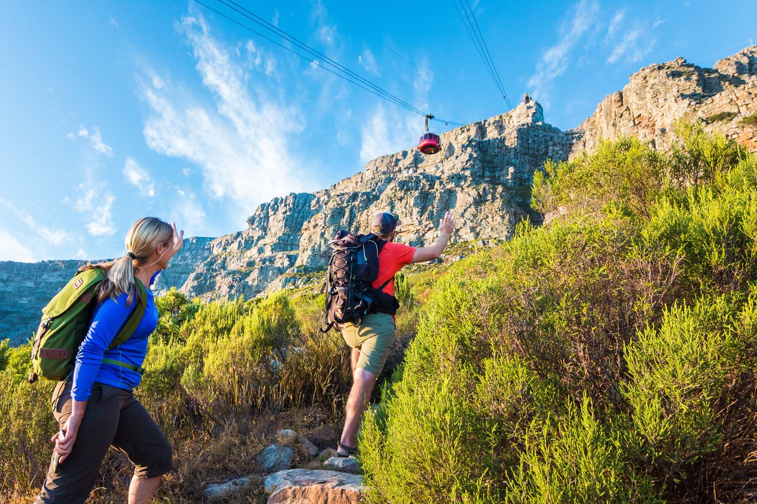 AWOL Tours table mountain hike cableway