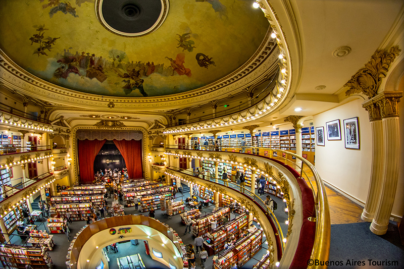 Book shop Buenos Aires Argentina Llama Travel