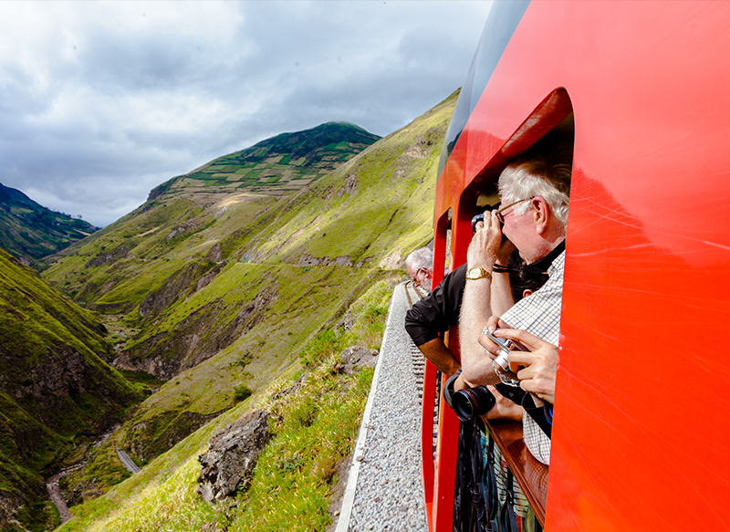 Ecuador train Llama Travel 2