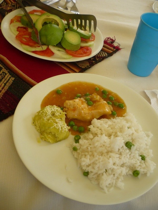 Food on the Salakantay Trek Peru Llama Travel