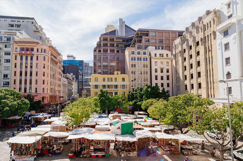 Green market Cape Town South Africa