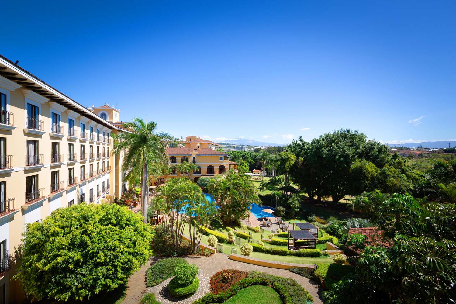 Villa Blanca Hotel & Nature Reserve, viewed from above, Costa Rica, Llama Travel