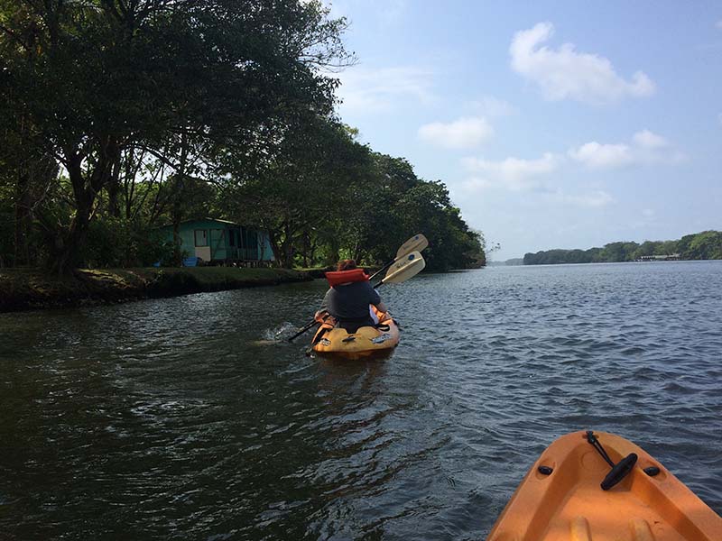 Kayaking Tortuguero Costa Rica