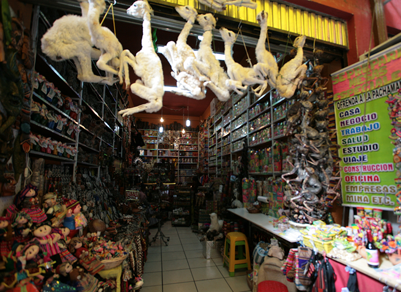 La Paz Witches Market Bolivia