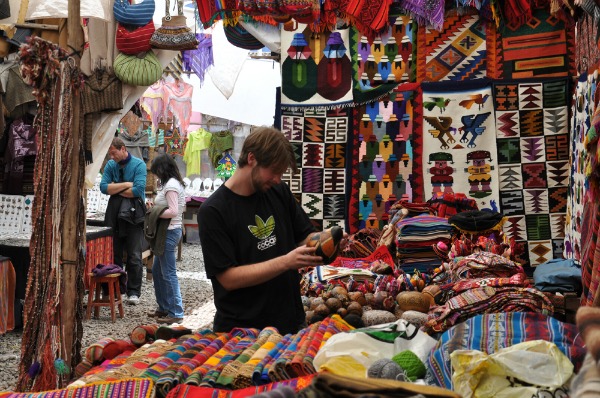 Pisac Market Sacred Valley Peru