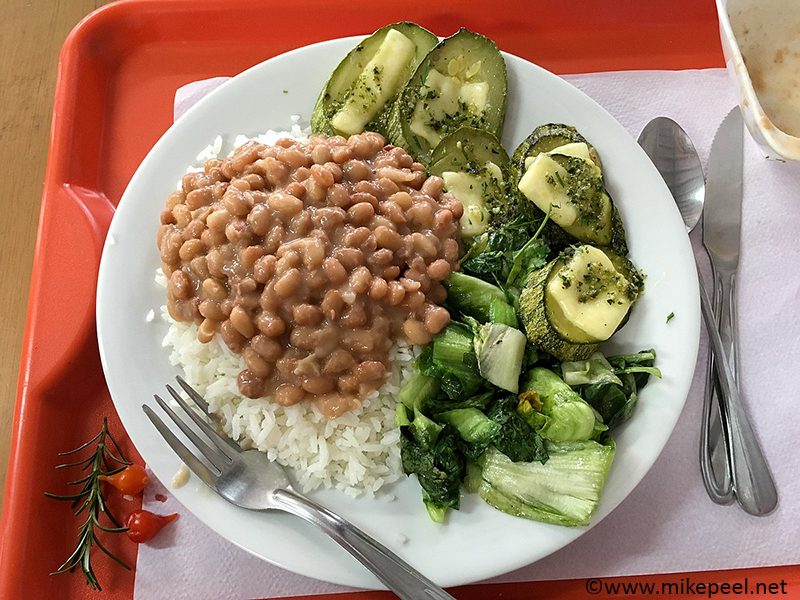 Rice bean dish Brazil Llama Travel