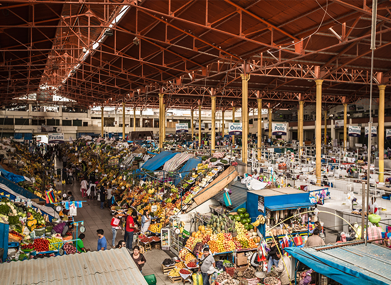 San Pedro Market Cusco PEru