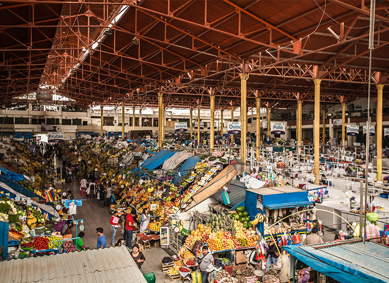 San Pedro Market Cusco PEru