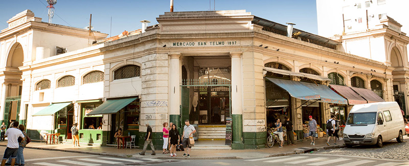 San Telmo Market Buenos Aires Argentina