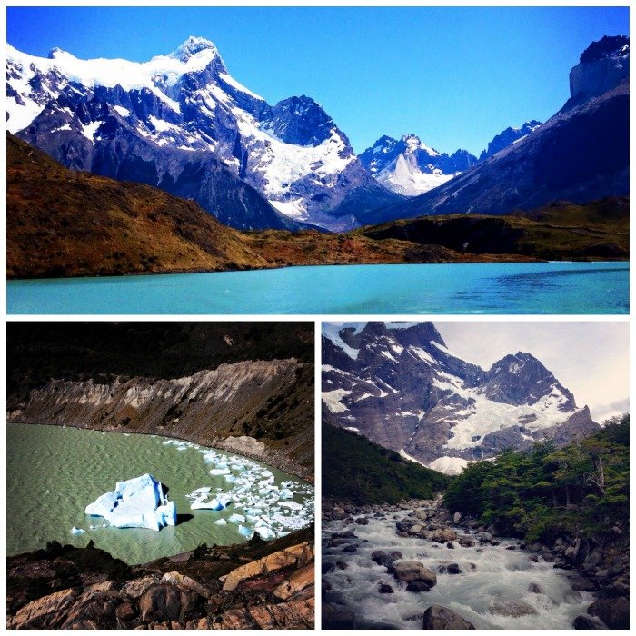 Torres del Paine Chile Llama Travel collage