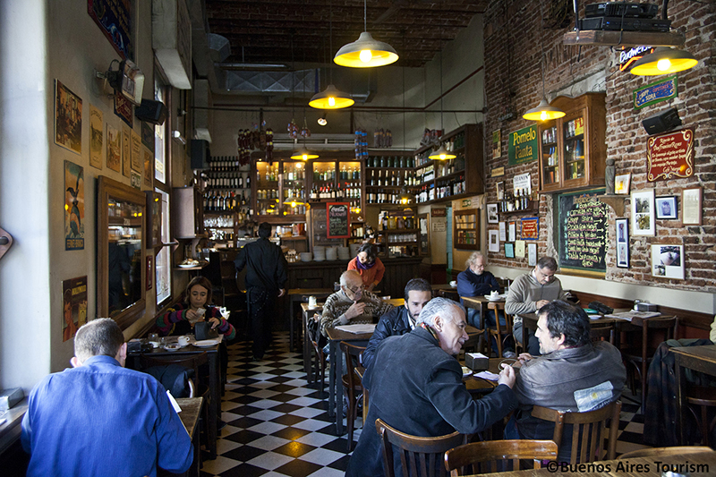 Traditional cafe Buenos Aires Argentina Llama Travel