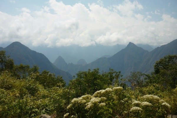 View from the Salkantay trek Peru Llama Travel