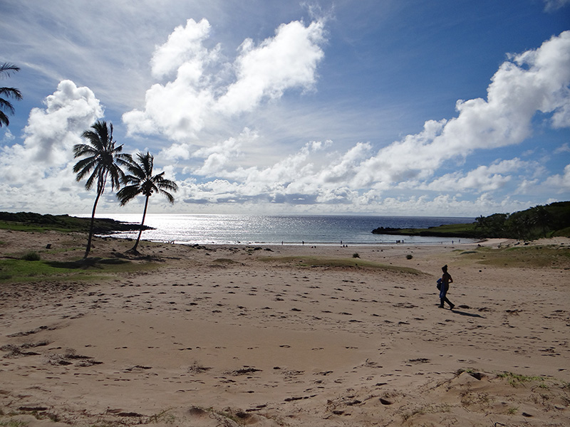 easter island beach