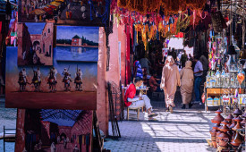 Djemaa el Fna Market Stalls, Marrakech