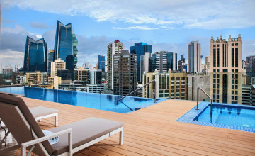 Rooftop Pool, AC Hotel by Marriott, Panama City