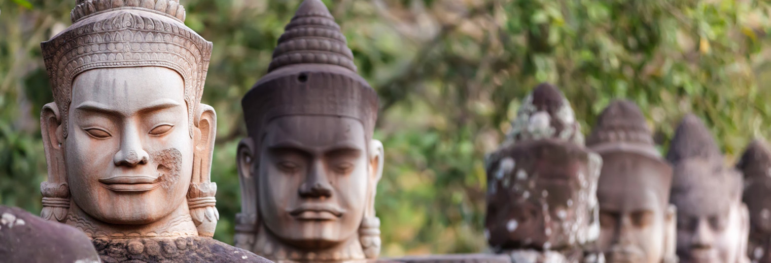 Guardian Statues, Angkor Thom