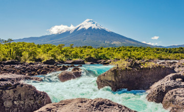 Osorno Volcano, Lake District, Chile