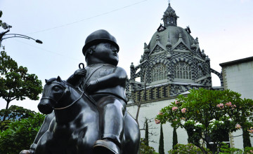 Botero sculpture, Medellín