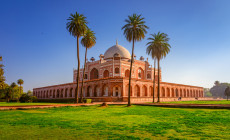 Humayun's Tomb Corner