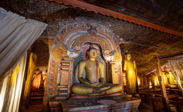 Dambulla Caves, Cultural Triangle, Sri Lanka