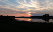 Sunset, Maun, Botswana