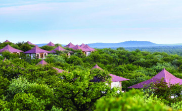 Lodges, Etosha Safari Lodge, Namibia