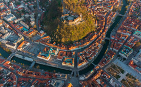 Ljubljana Old Town, Slovenia