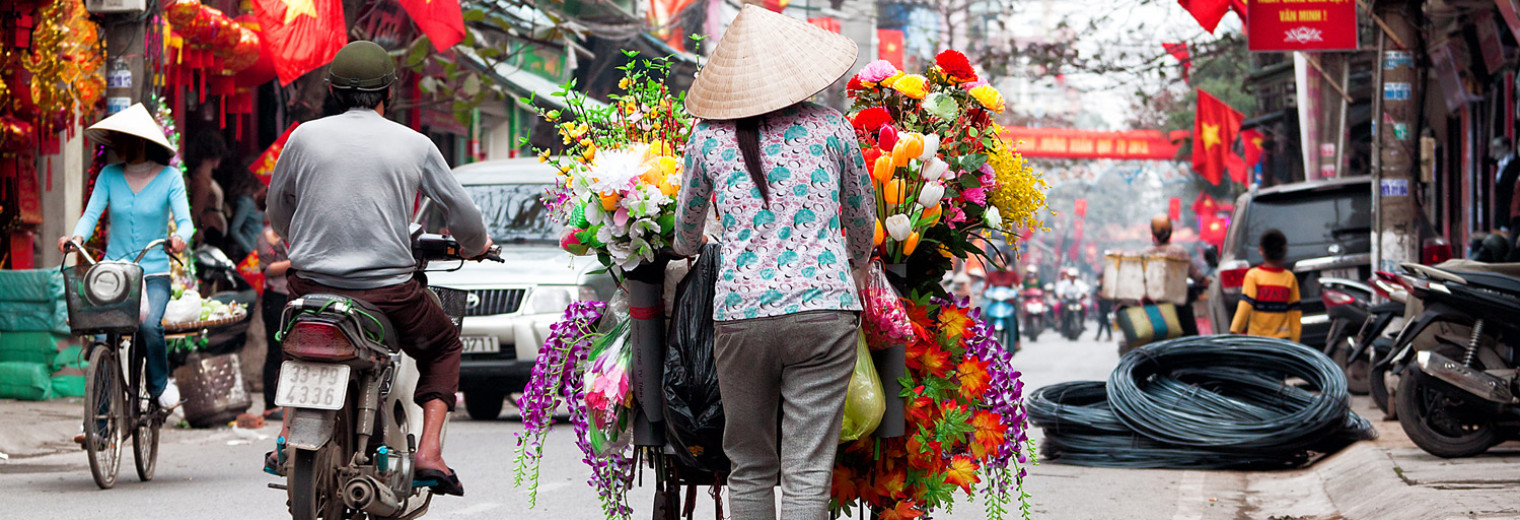 Flower Seller Hanoi