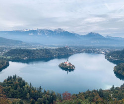 Mala Osojnica Viewpoint, Lake Bled, Slovenia Mala Osojnica Viewpoint, Lake Bled, Slovenia