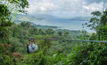 Ziplining Adventure, Arenal, Costa Rica