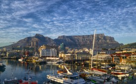 Table Mountain from the Waterfront, Cape Town, South Africa