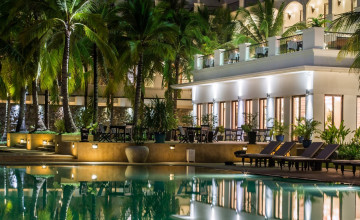 Pool, Lotus Blanc Hotel, Siem Reap