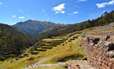 Inca ruins at Chinchero, Sacred Valley, Peru