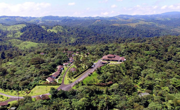 Villa Blanca Cloud Forest Hotel Grounds, Costa Rica