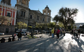 Central Plaza, La Paz, Bolivia