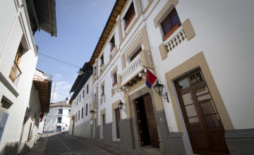 Facade, Casona de la Ronda, Quito, Ecuador