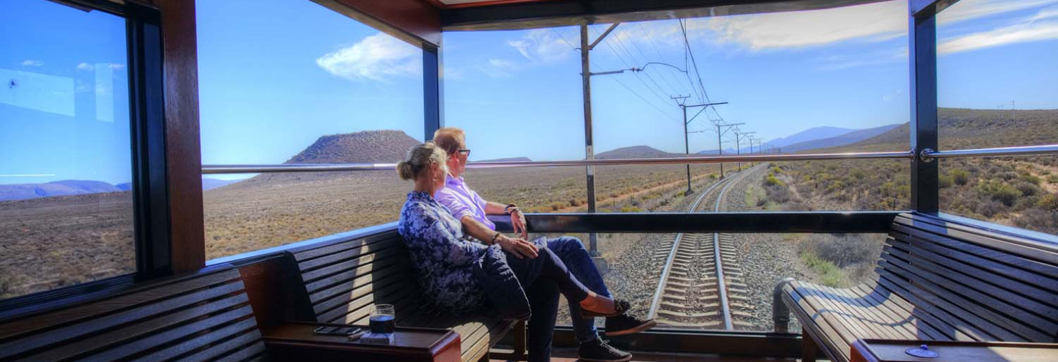 Karoo landscape, Rovos Rail, South Africa