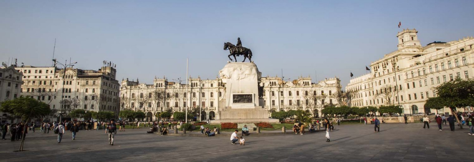 Plaza San Martin, Lima, Peru