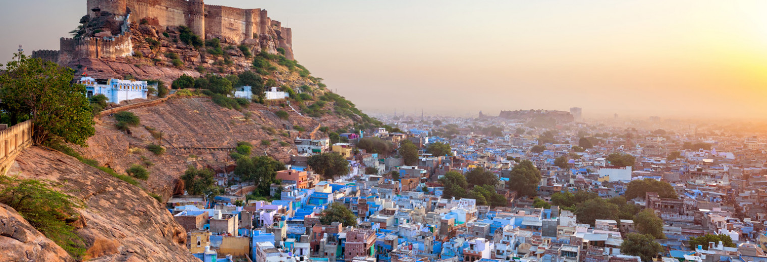 Mehrangar fort and city view, Jodhpur