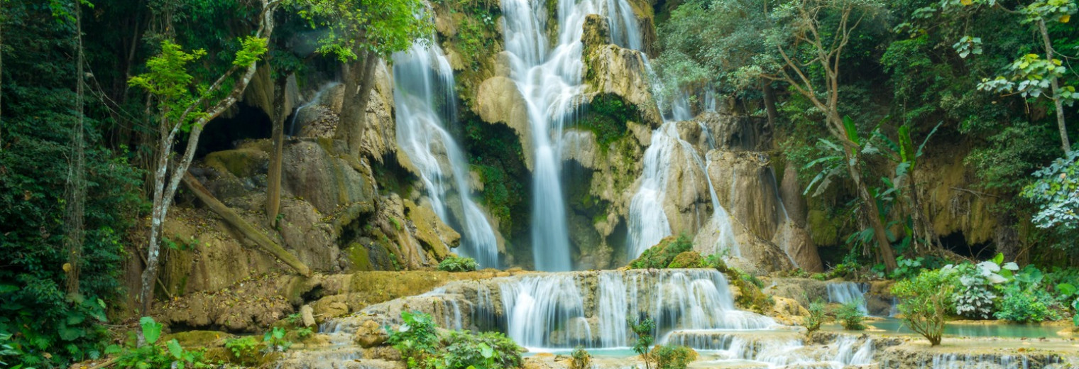 Kuang Si Falls, Luang Prabang, Laos