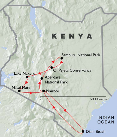 A Safari Through Kenya + Diani Beach